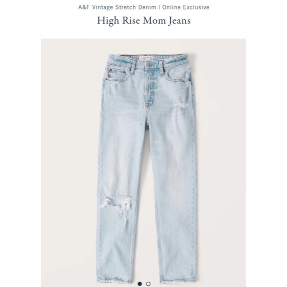 Abercrombie & Fitch Mom Jean